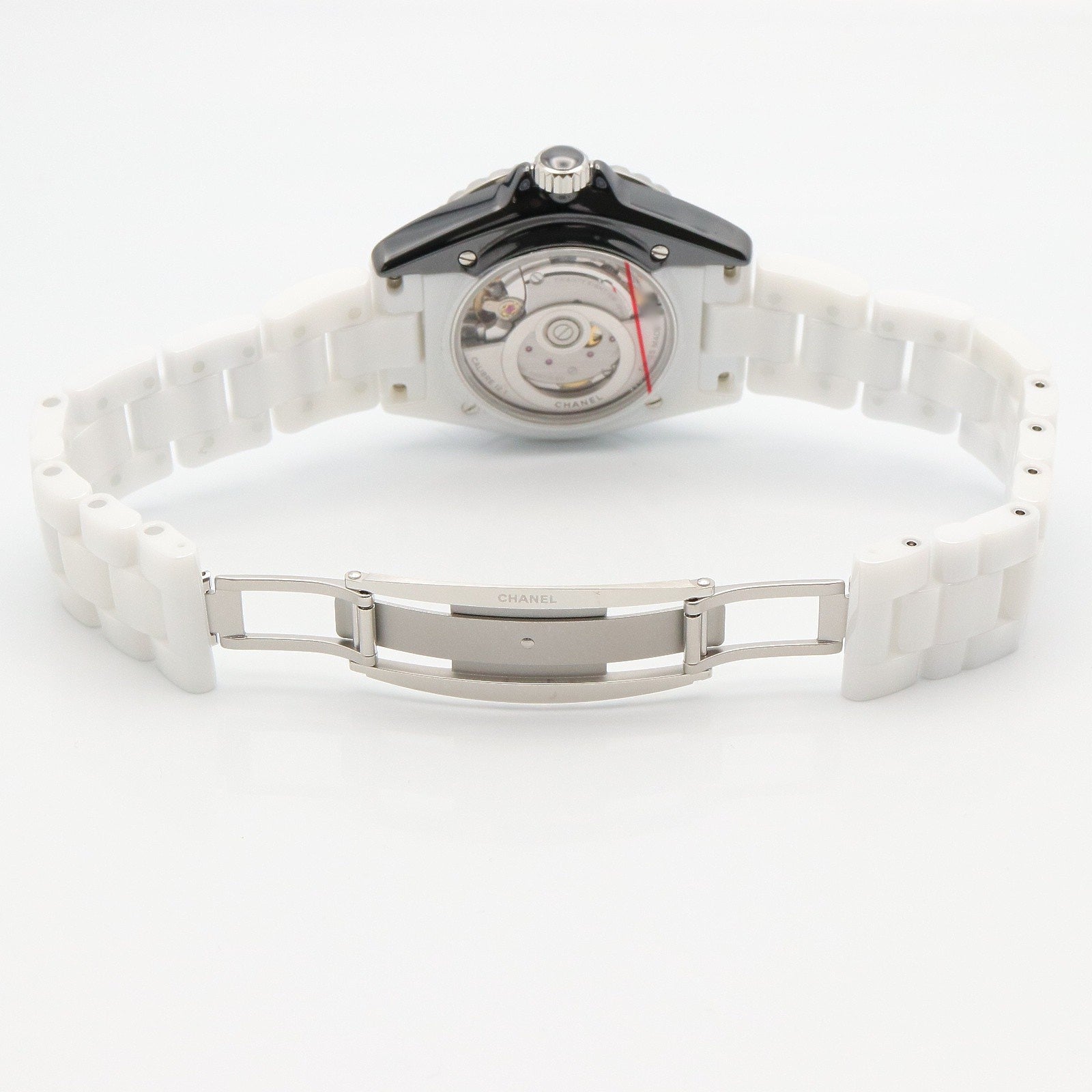 J12 パラドックス キャリバー12.1 メンズ 腕時計 自動巻き セラミック ホワイト ブラック シャネル 時計 CHANEL