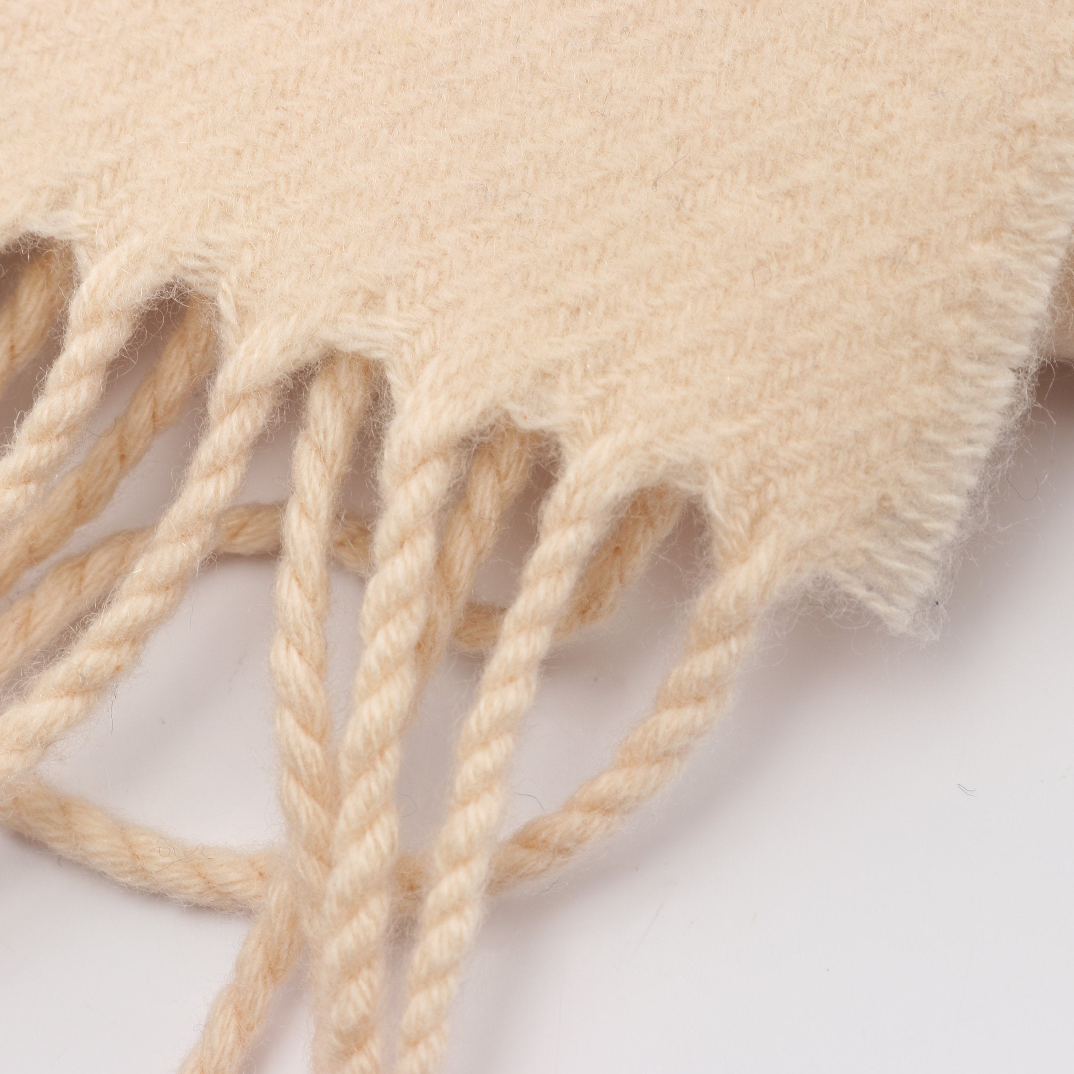 マフラー カシミヤ ライトベージュ ネイビー イエロー エルメス – RECLO