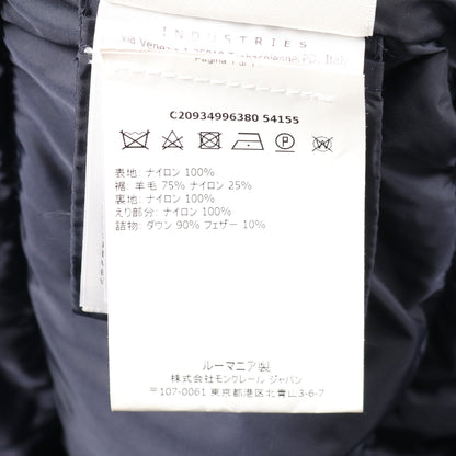 VIBURNUM ダウンコート ナイロン ネイビー モンクレール アウター MONCLER