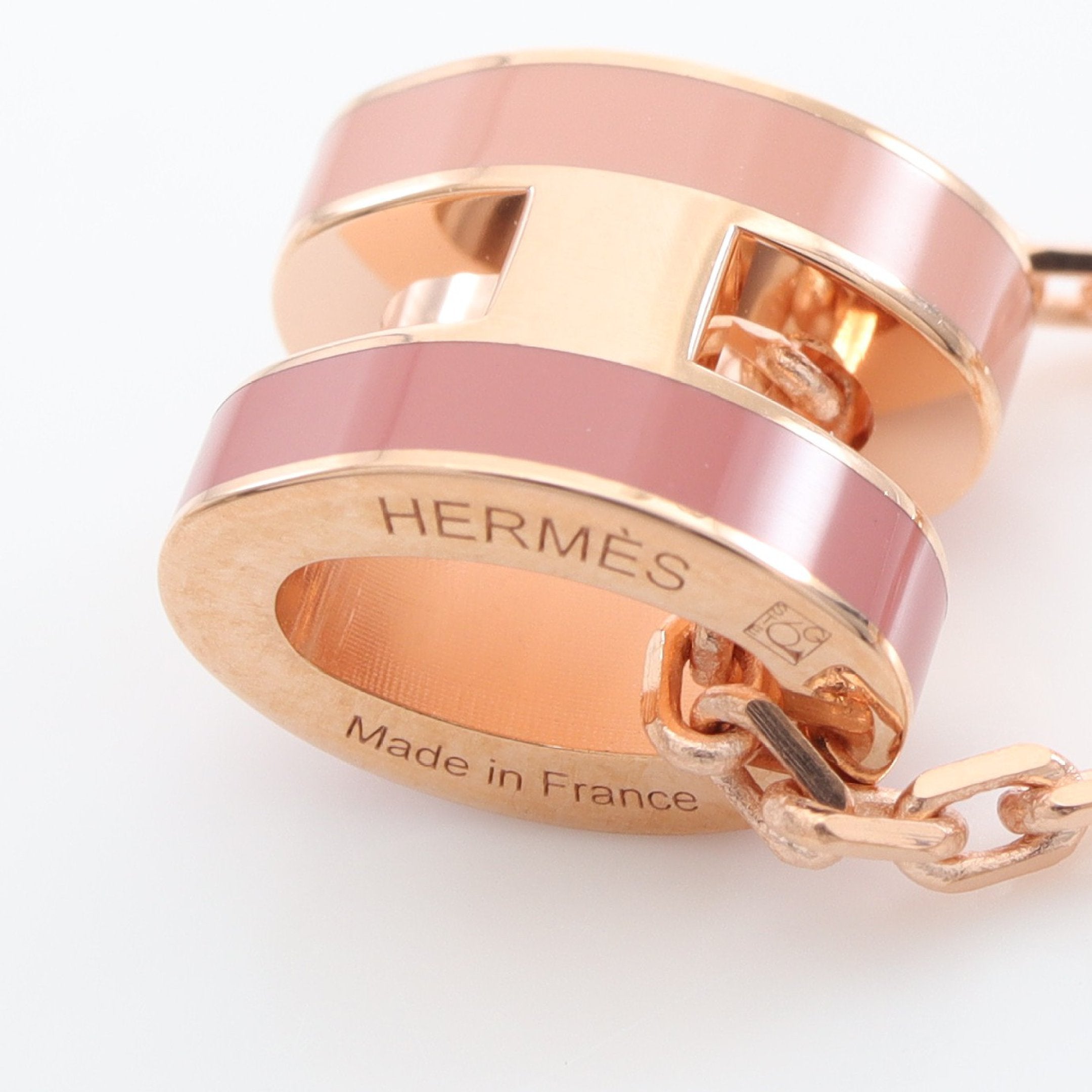 MINI POP H ミニポップアッシュ ネックレス GP ピンクゴールド ピンク