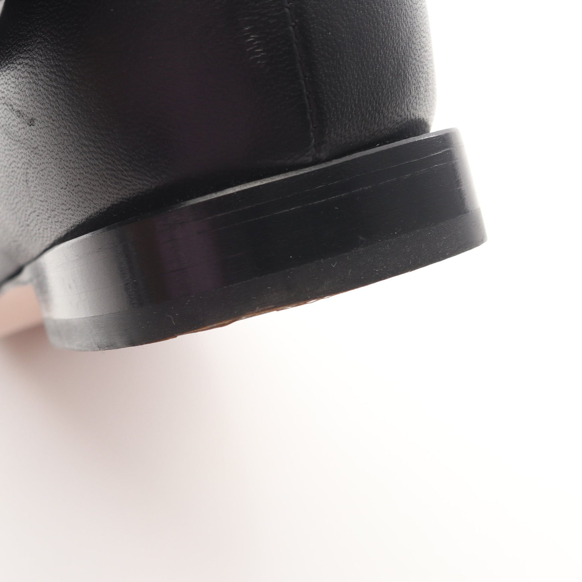 COMETA スクエアトゥ パンプス レザー ブラック ペリーコ シューズ PELLICO