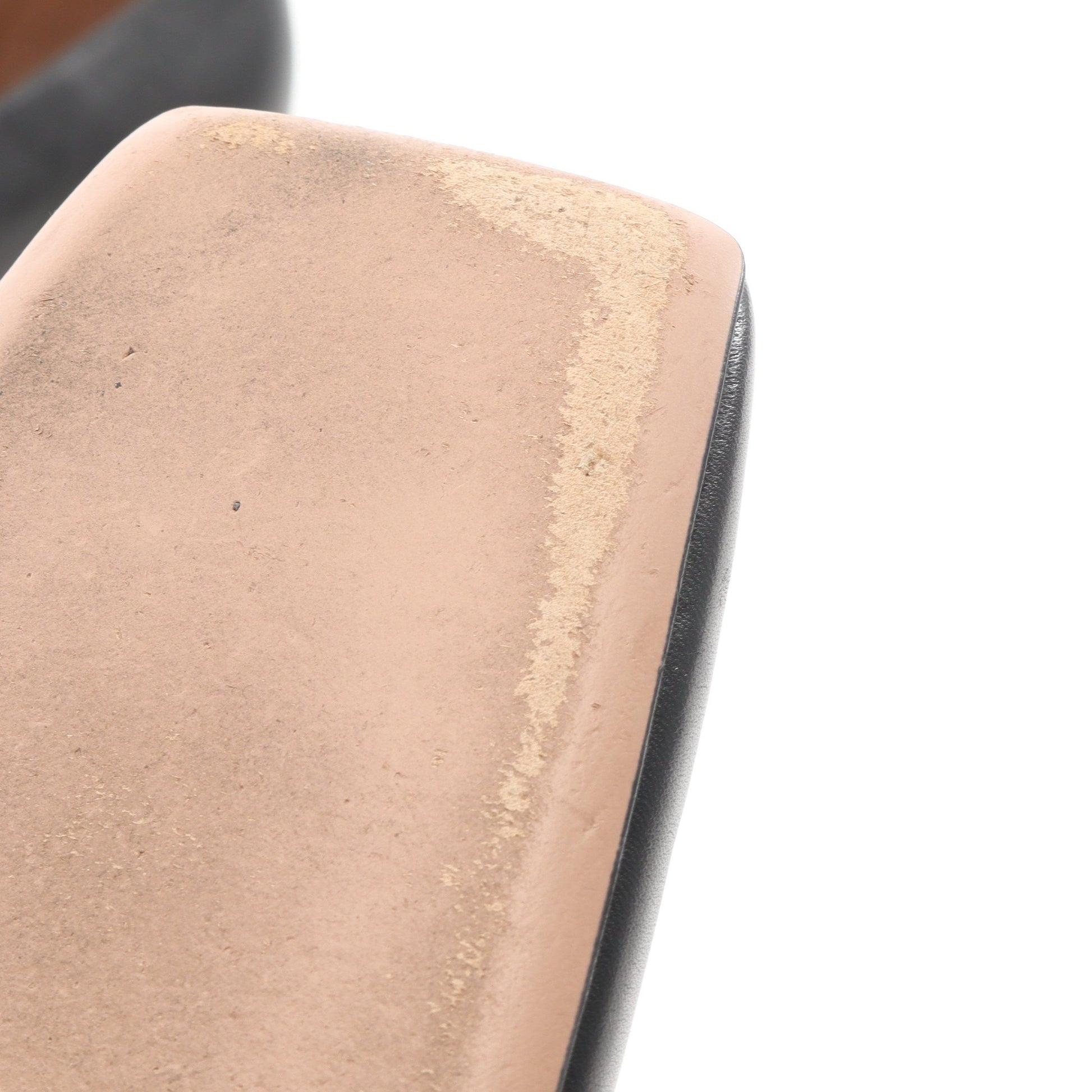 COMETA スクエアトゥ パンプス レザー ブラック ペリーコ シューズ PELLICO