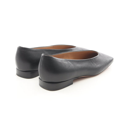 COMETA スクエアトゥ パンプス レザー ブラック ペリーコ シューズ PELLICO