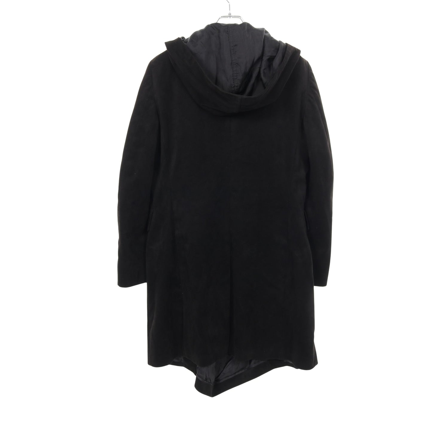 プルオーバー コート コットン ブラック フード付き コムデギャルソン アウター Comme des Garcons