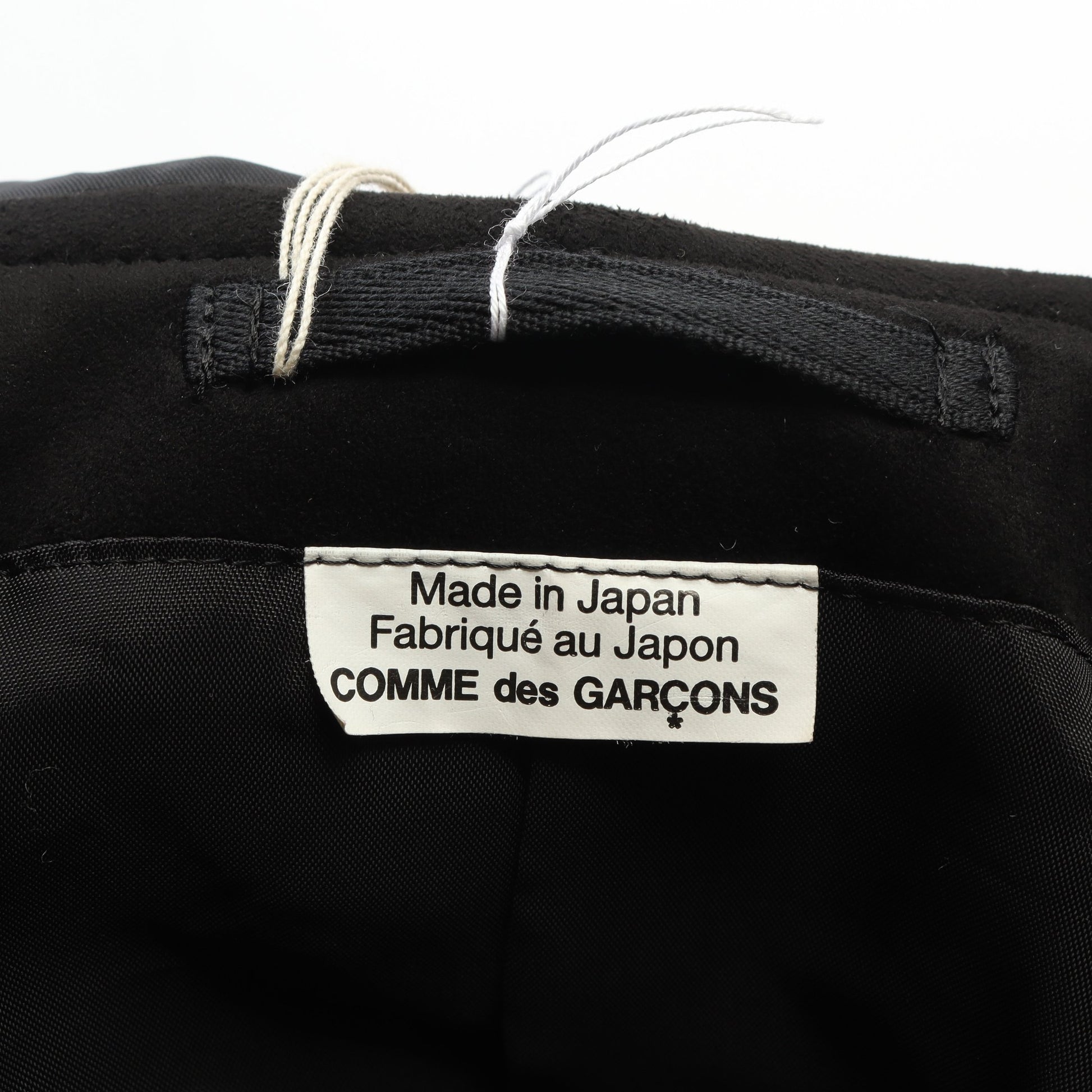 プルオーバー コート コットン ブラック フード付き コムデギャルソン アウター Comme des Garcons