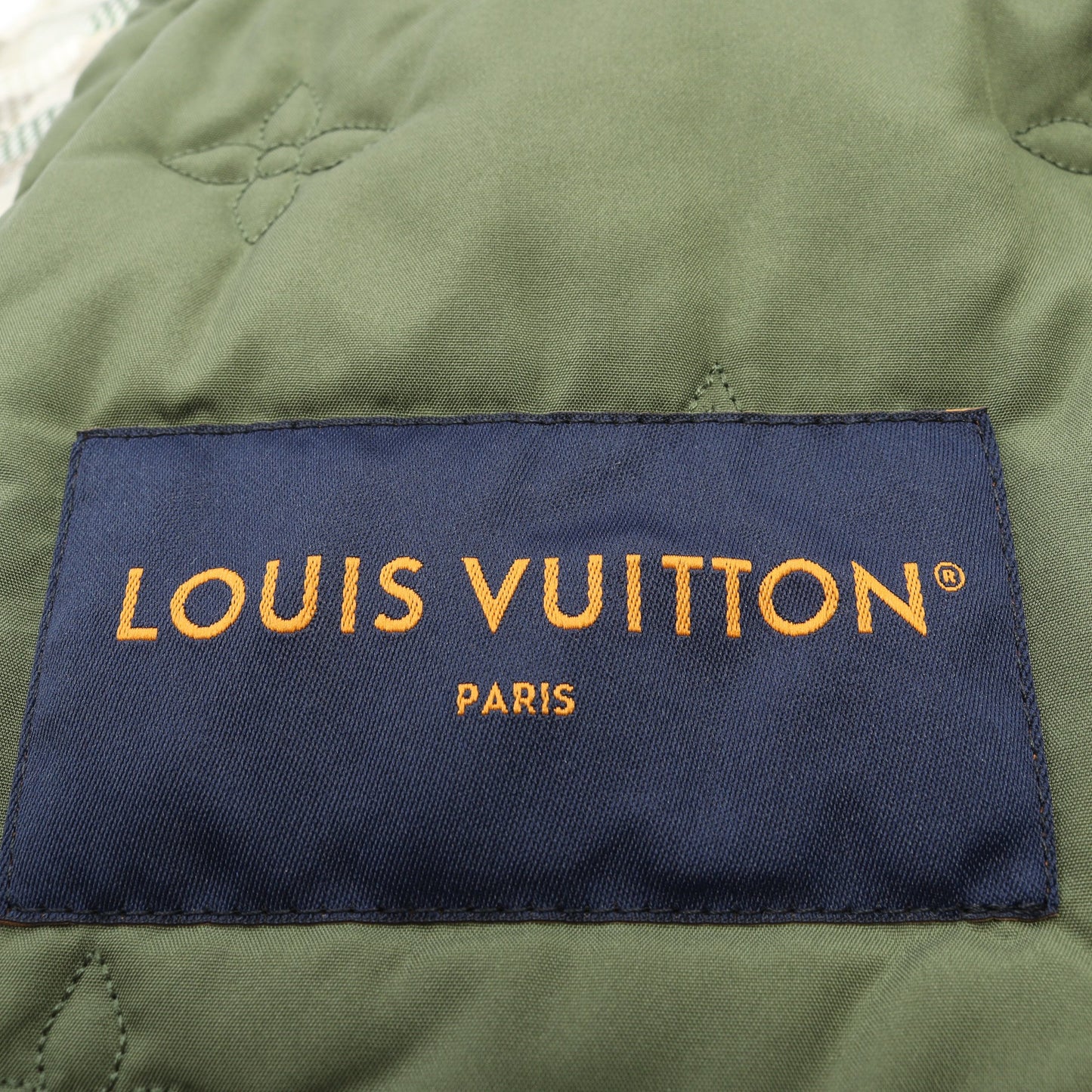 グラフィック コーチ ジャケット レーヨン ライトグレー ダークグリーン グレーブラウン ルイヴィトン アウター LOUIS VUITTON