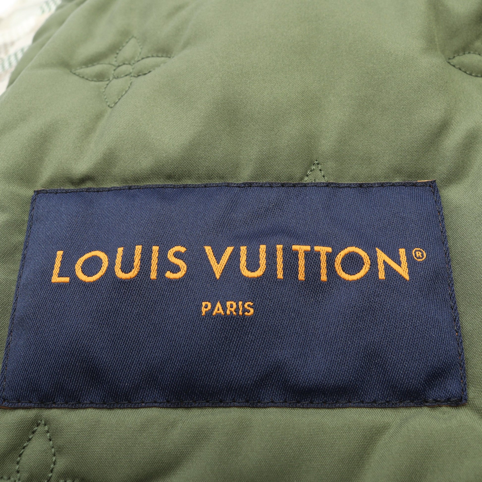 グラフィック コーチ ジャケット レーヨン ライトグレー ダークグリーン グレーブラウン ルイヴィトン アウター LOUIS VUITTON