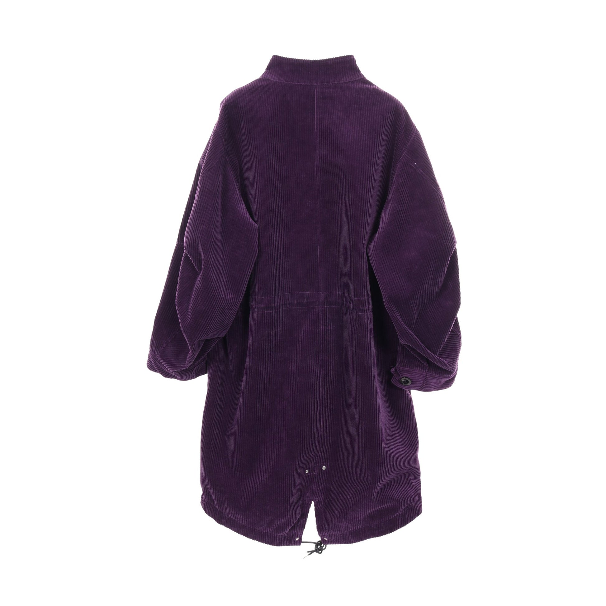 コーデュロイ コート コットン パープル サカイ アウター sacai