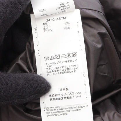 コーデュロイ コート コットン パープル サカイ アウター sacai