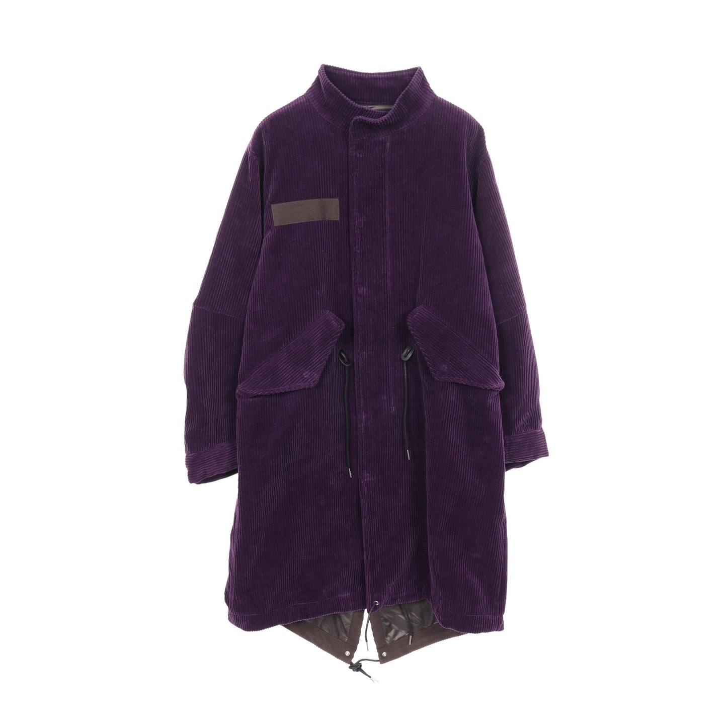 コーデュロイ コート コットン パープル サカイ アウター sacai
