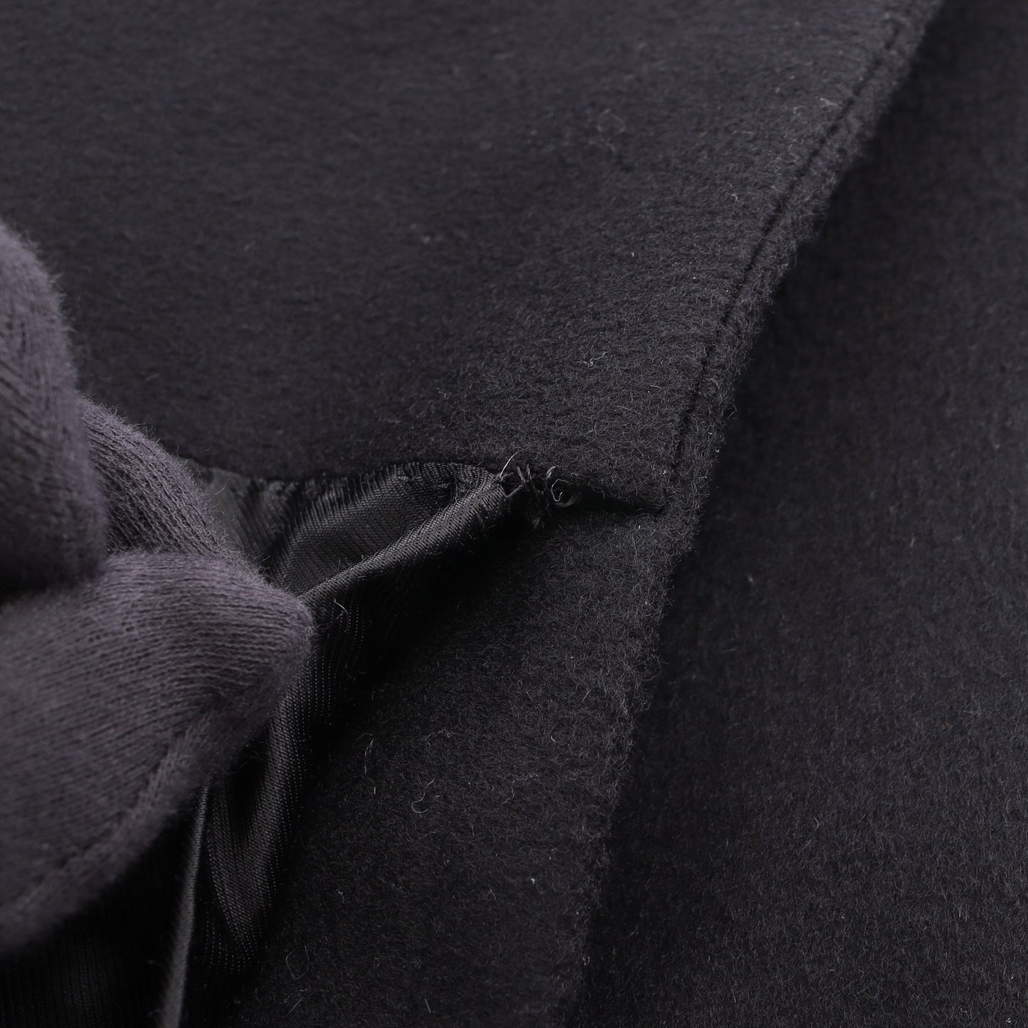 オフィサー コート ウール ブラック セリーヌ アウター CELINE