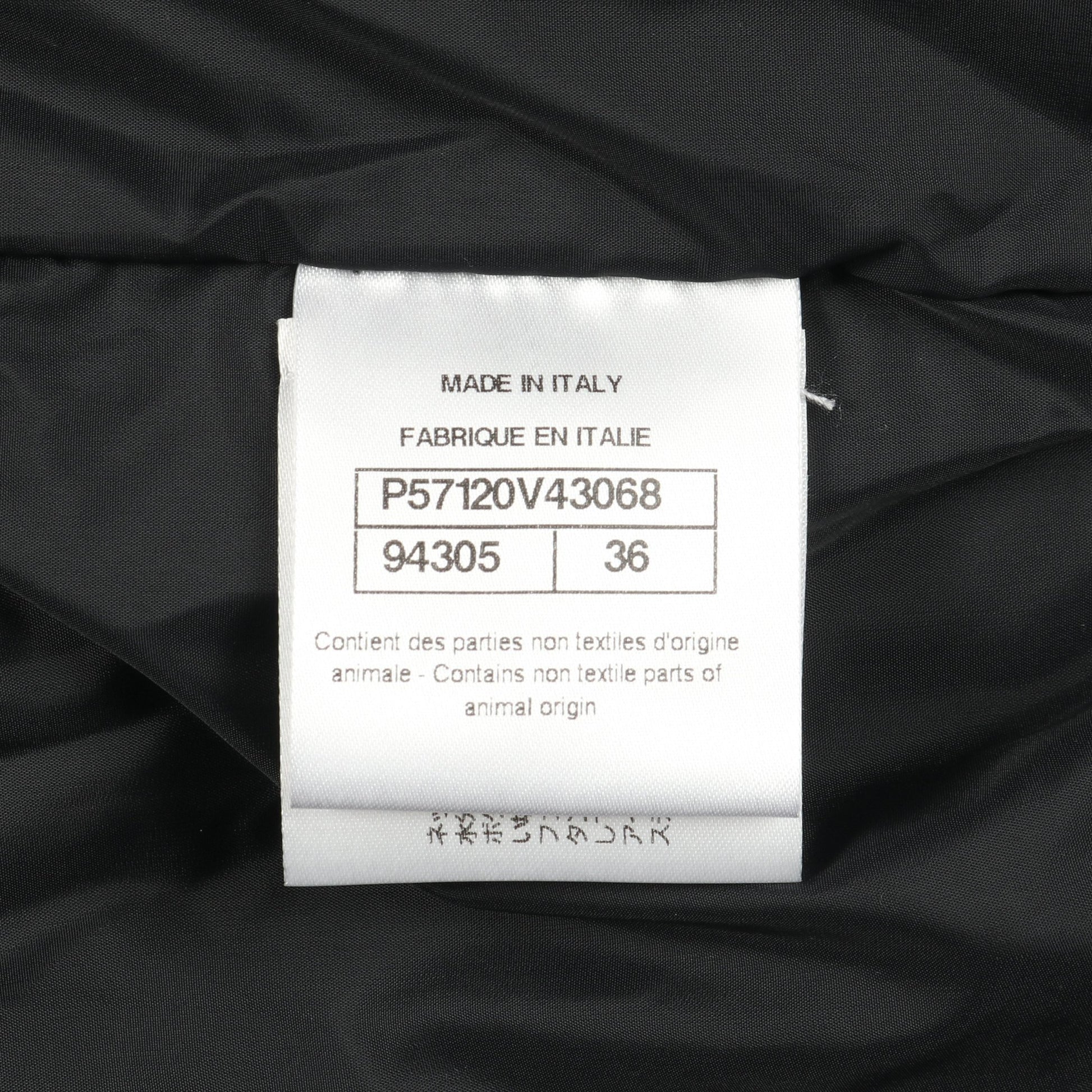 キルティング ダウンジャケット ナイロン ブラック ゴールド シャネル アウター CHANEL