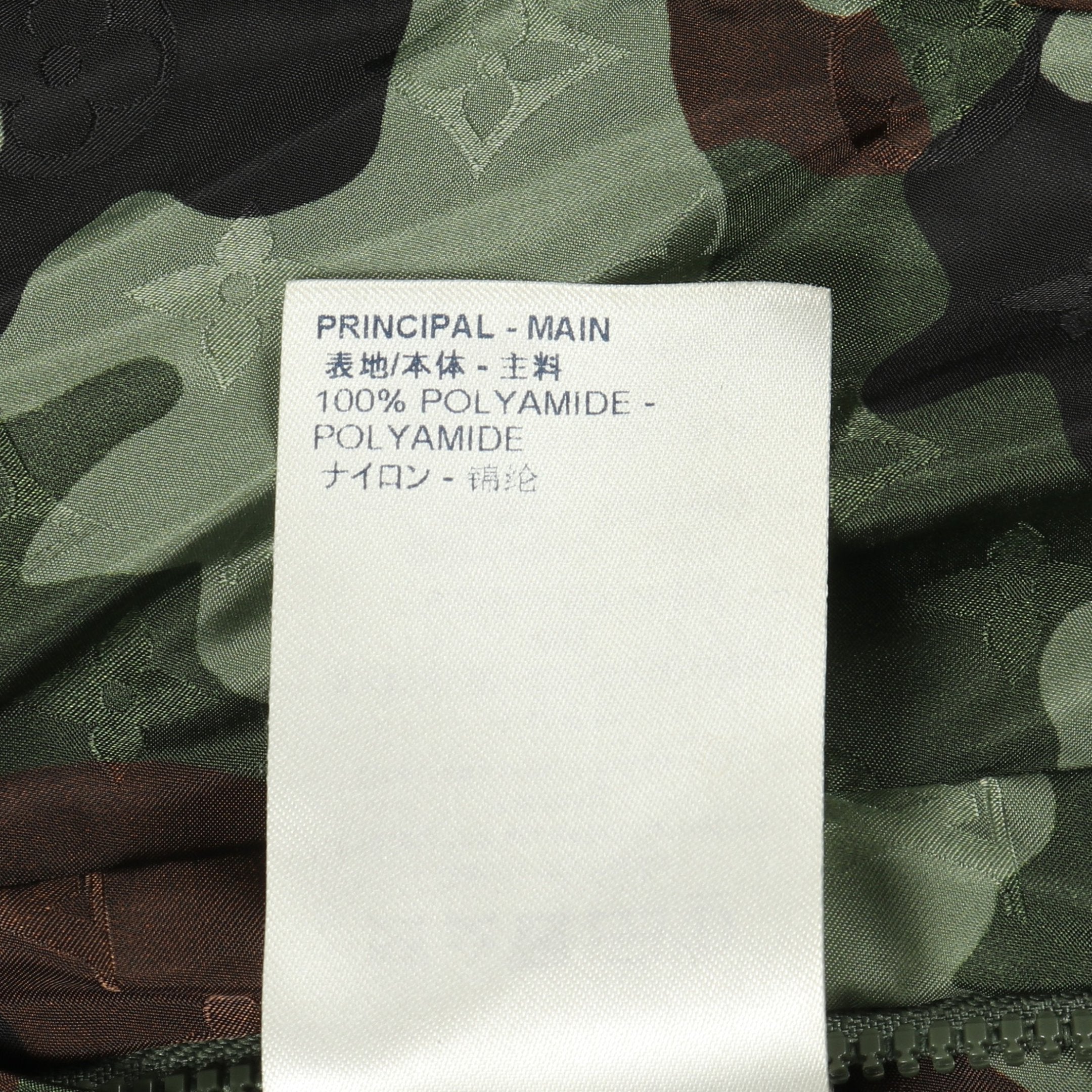 カモウィンドブレーカー マウンテンパーカー ナイロン グリーン ダーク