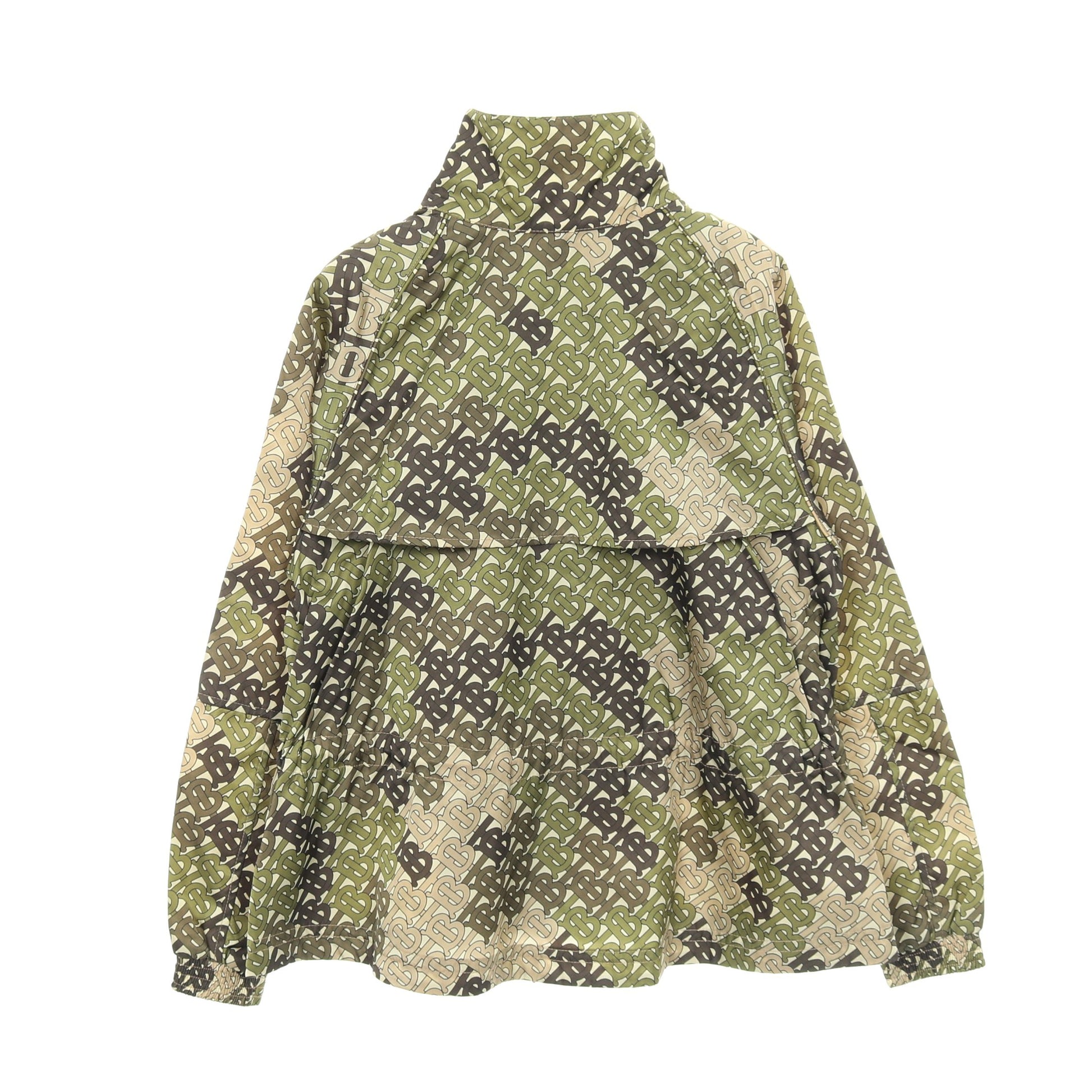 TBモノグラム ナイロンジャケット カモフラージュ ナイロン カーキグリーン マルチカラー バーバリー アウター BURBERRY