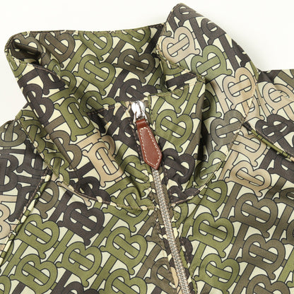 TBモノグラム ナイロンジャケット カモフラージュ ナイロン カーキグリーン マルチカラー バーバリー アウター BURBERRY