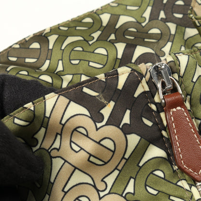TBモノグラム ナイロンジャケット カモフラージュ ナイロン カーキグリーン マルチカラー バーバリー アウター BURBERRY