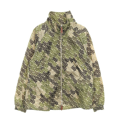 TBモノグラム ナイロンジャケット カモフラージュ ナイロン カーキグリーン マルチカラー バーバリー アウター BURBERRY
