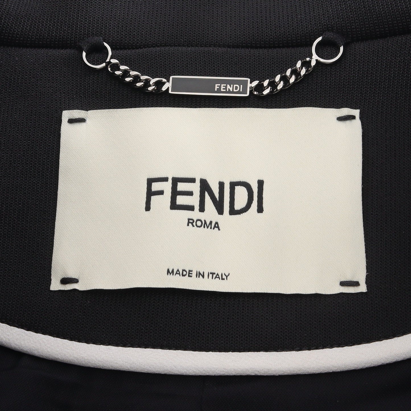 コート ミンク ブラック フェンディ アウター FENDI