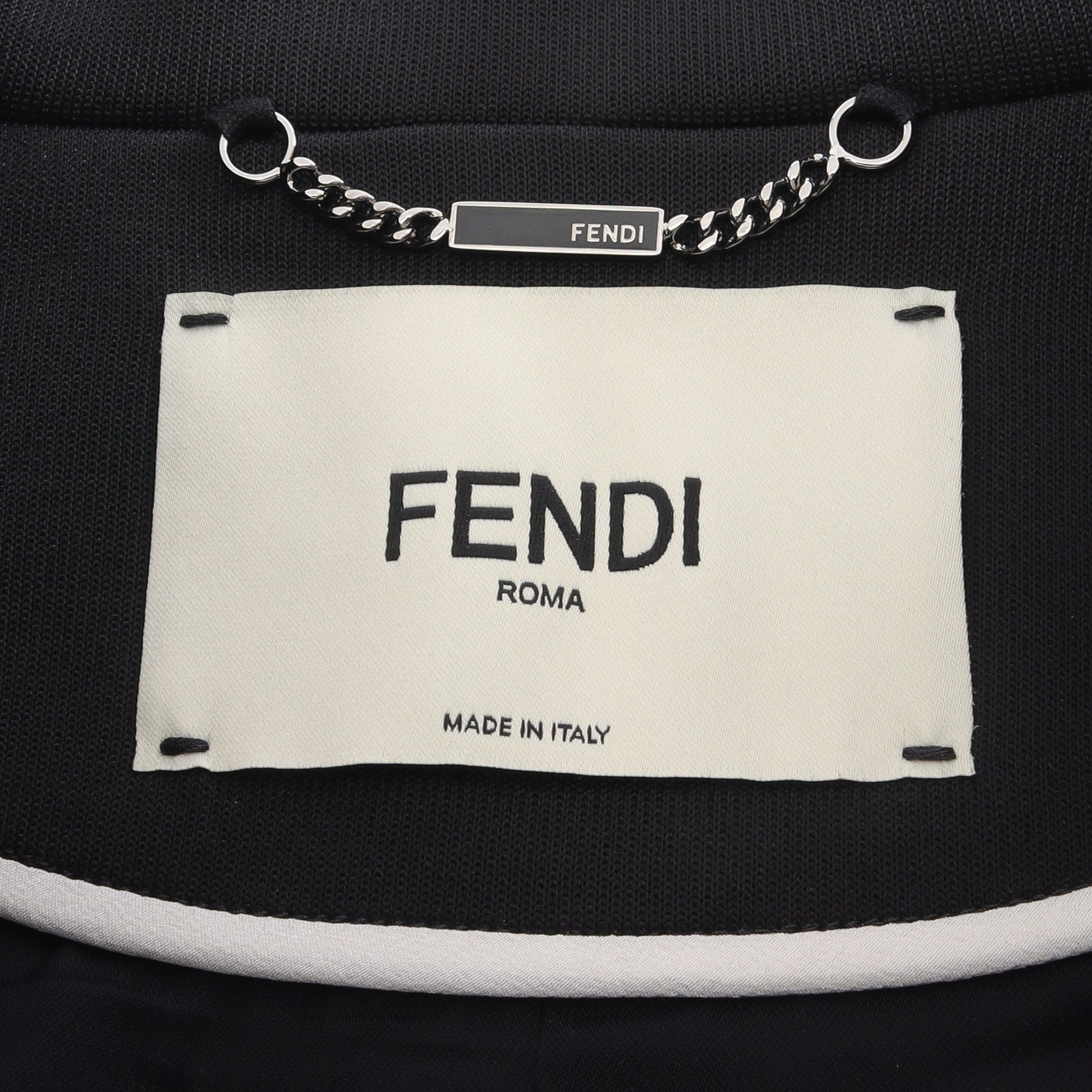 コート ミンク ブラック フェンディ アウター FENDI
