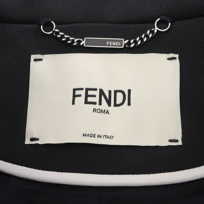 コート ミンク ブラック フェンディ アウター FENDI