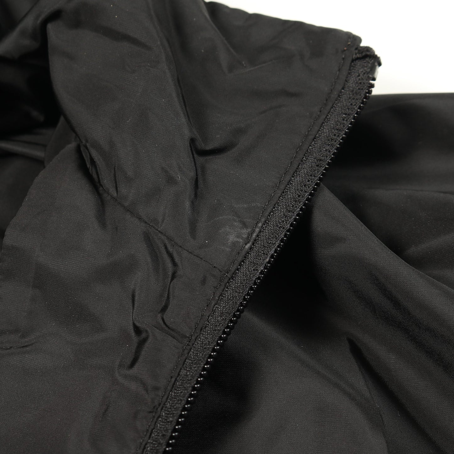 Re-Nylon ナイロンフーデッドレインコート コート ナイロン ブラック フード付き プラダ アウター PRADA
