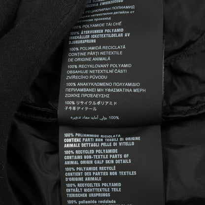 Re-Nylon ナイロンフーデッドレインコート コート ナイロン ブラック フード付き プラダ アウター PRADA