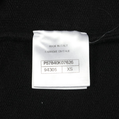 ココマーク Tシャツ クルーネック 半袖 ラグランスリーブ コットン ブラック ゴールド シャネル トップス CHANEL