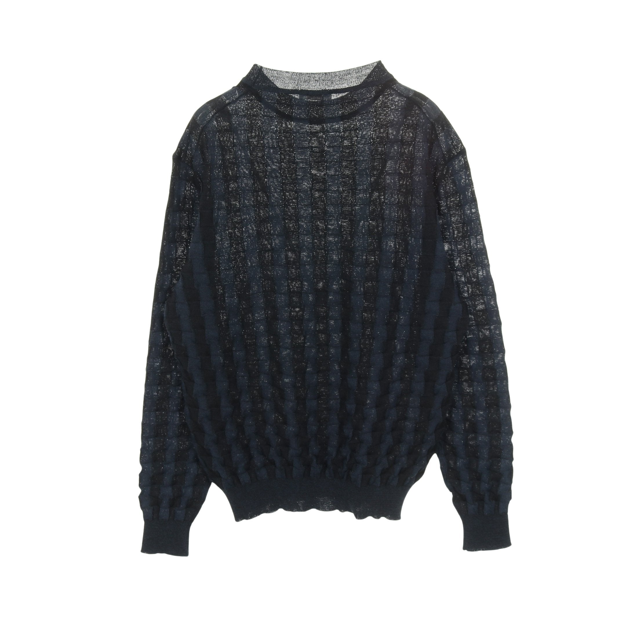 ジルサンダーネイビー Vネック 長袖 トップス ジルサンダーネイビー