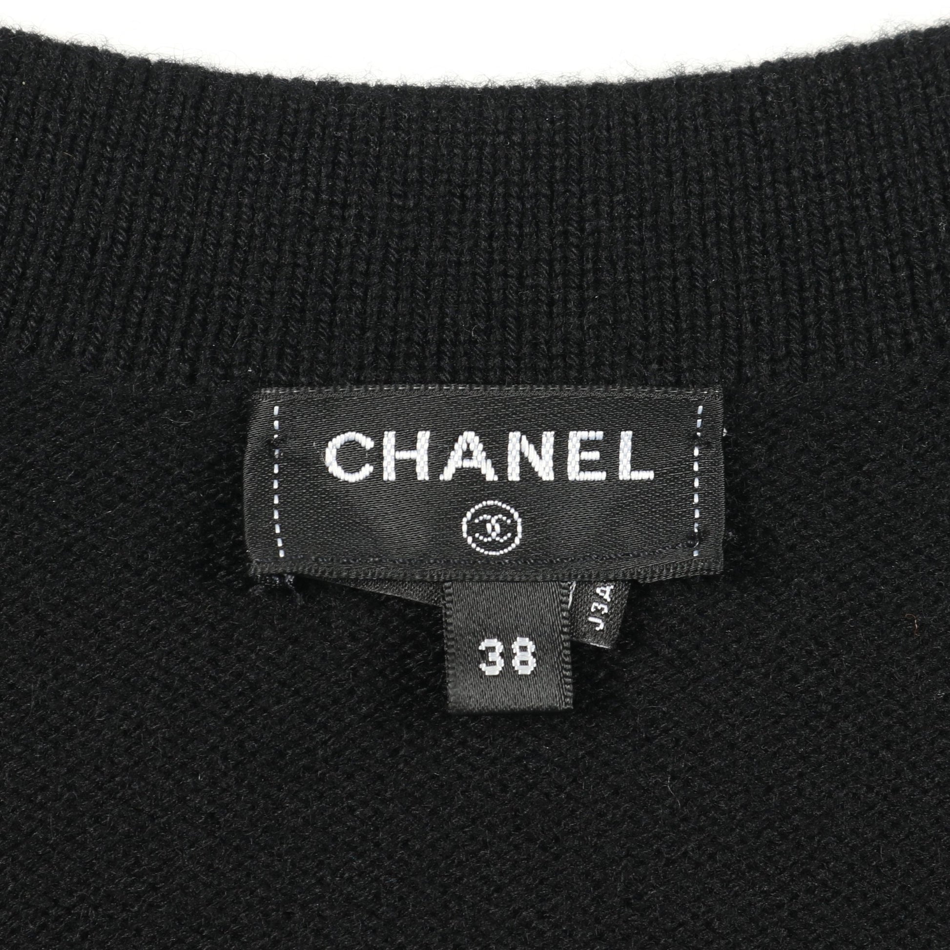 ココマークボタン カーディガン カシミヤ ブラック シャネル トップス CHANEL