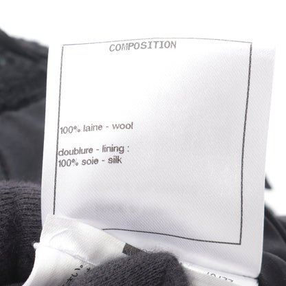 ツイード スカート ウール ブラック ゴールド シャネル ボトムス CHANEL