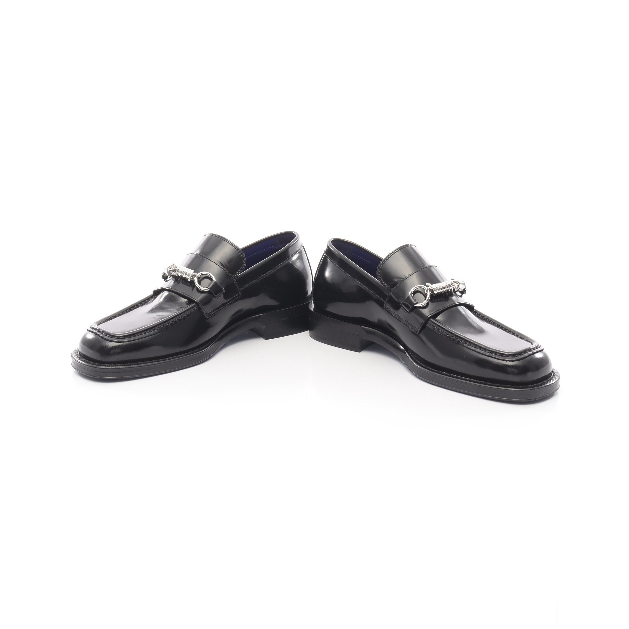 ビット ローファー エナメルレザー ブラック バーバリー – RECLO