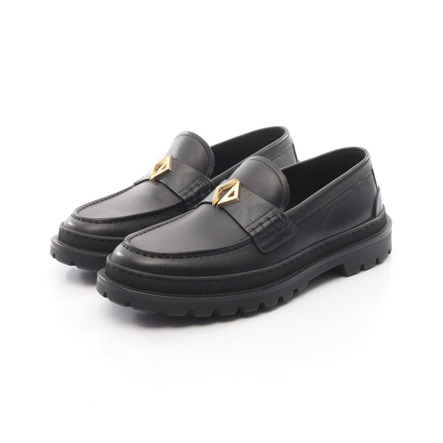 CDロゴ ローファー レザー ブラック ディオール シューズ DIOR