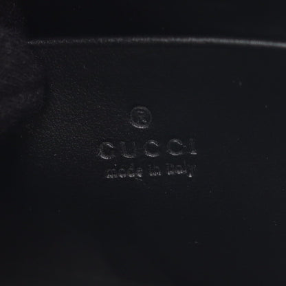 GGマーモント ショルダーバッグ レザー ブラック グッチ バッグ GUCCI