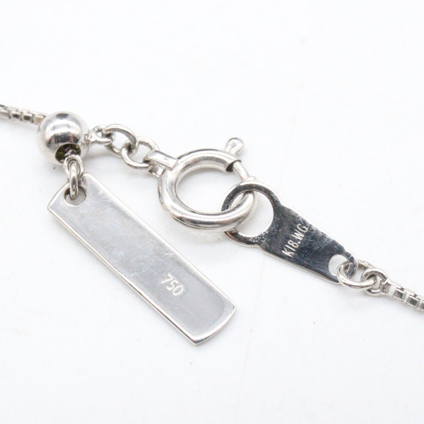 ルビー ダイヤ ネックレス ネックレス K18WG ルビー ダイヤモンド ホワイトゴールド レッド クリア タサキ アクセサリー TASAKI