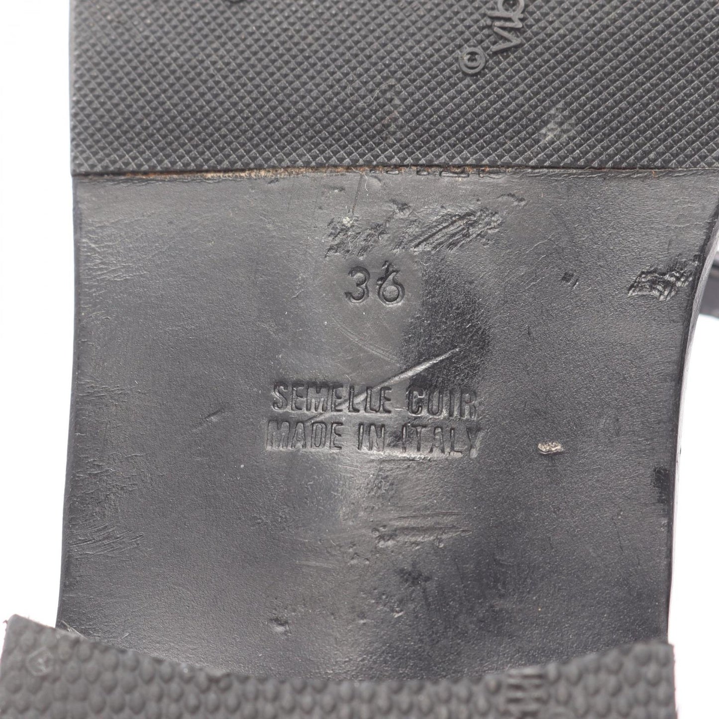 ケリー金具 トングサンダル レザー ブラック エルメス シューズ HERMES