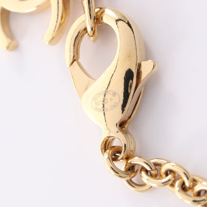 ココマーク ハート ネックレス GP ラインストーン ゴールド クリア B23P シャネル アクセサリー CHANEL