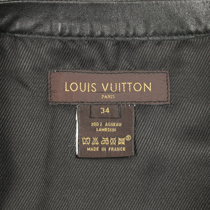 スカート レザー ブラック ルイヴィトン ボトムス LOUIS VUITTON