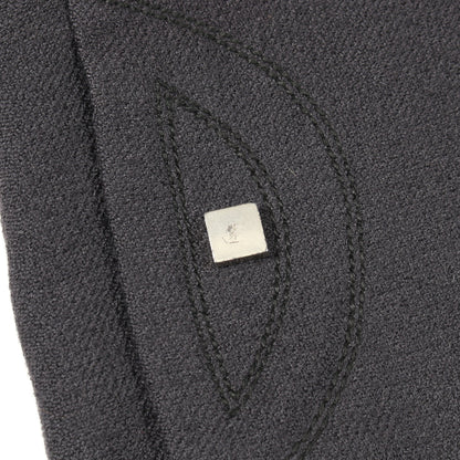 セットアップ ウール モヘヤ ブラック ブラウン ファー ルイヴィトン スーツ LOUIS VUITTON