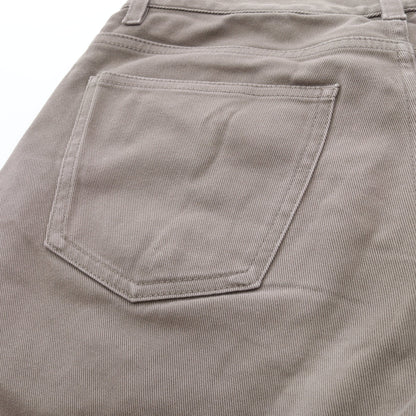 デニムパンツ コットン グレー ボタンフライ エルメス ボトムス HERMES