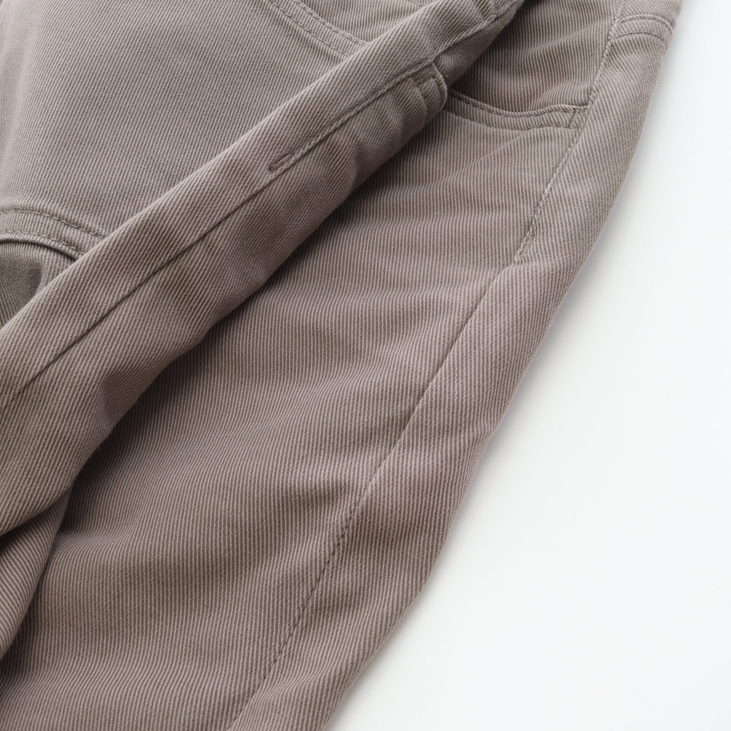 デニムパンツ コットン グレー ボタンフライ エルメス ボトムス HERMES