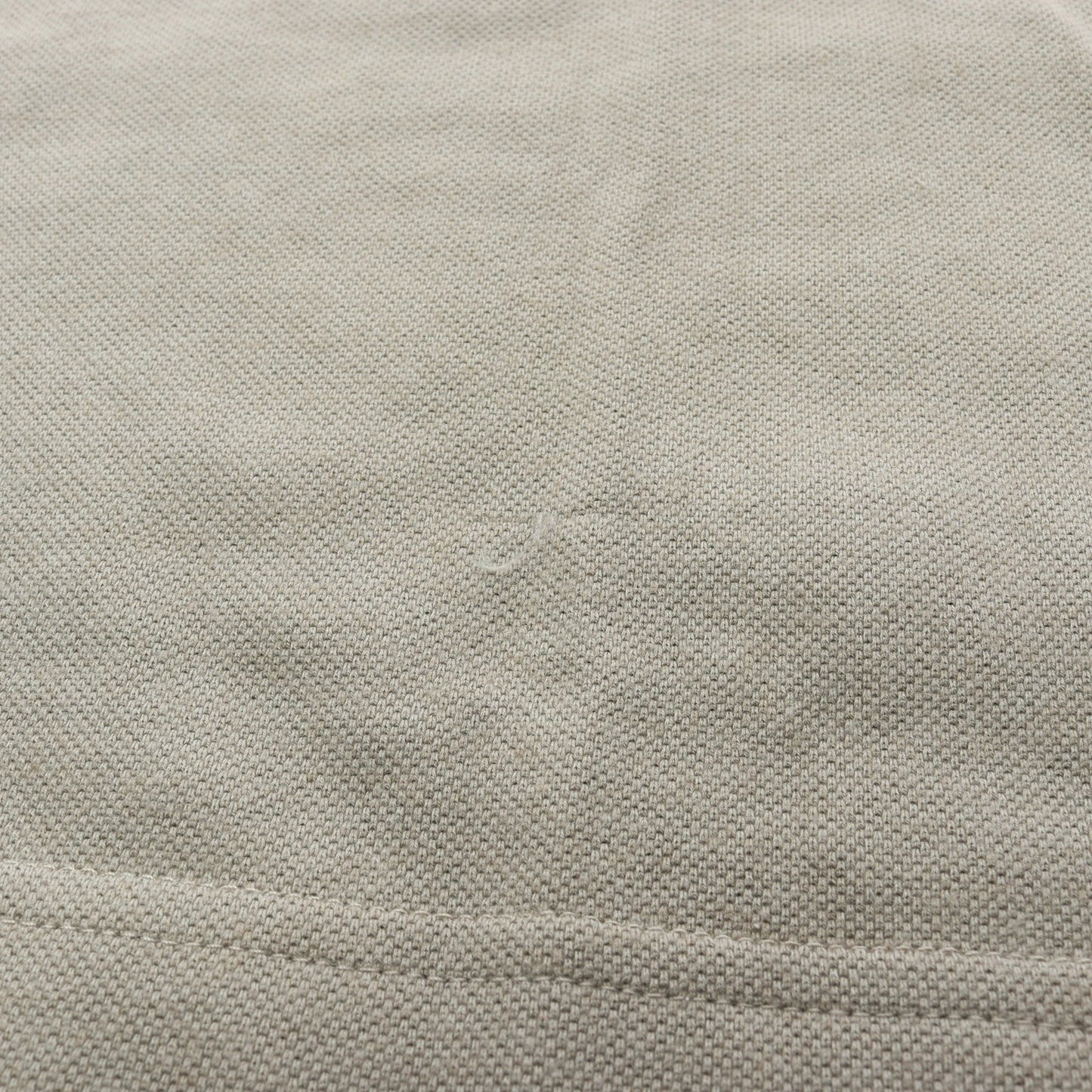 ポロシャツ 半袖 コットン カシミヤ カーキグリーン エルメス トップス HERMES