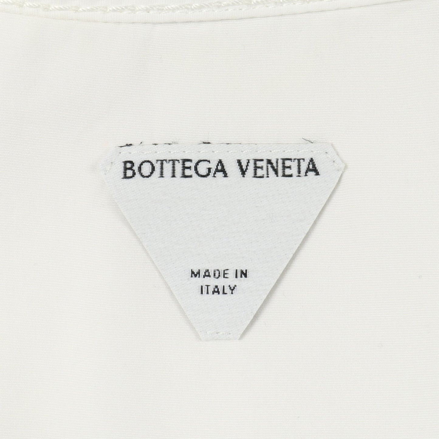 シャツ 長袖 チェック コットン オフホワイト マルチカラー ボッテガヴェネタ トップス BOTTEGA VENETA