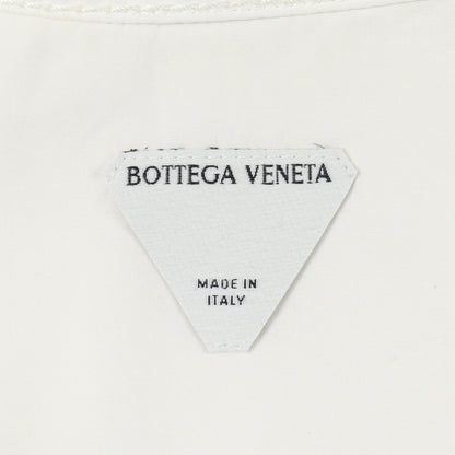 シャツ 長袖 チェック コットン オフホワイト マルチカラー ボッテガヴェネタ トップス BOTTEGA VENETA