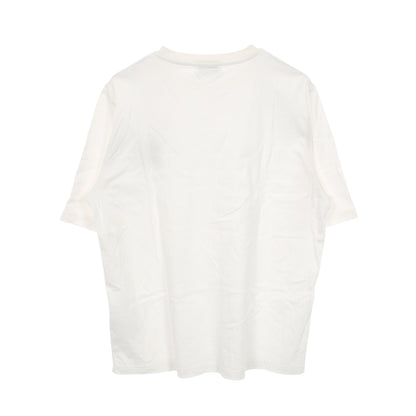 ミニパッチ メタルリー オ カレ 半袖Tシャツ コットン ホワイト エルメス トップス HERMES