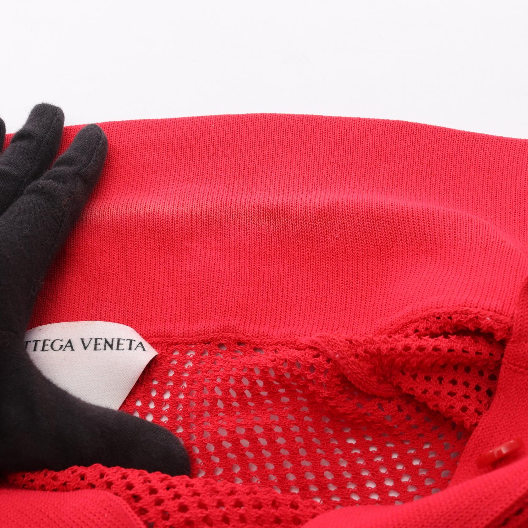 BOTTEGA VENETA コットン 長袖 カーディガン ピンク 36 Bottega Veneta Cotton Twill Crop Jacket With Removable Intrecciato