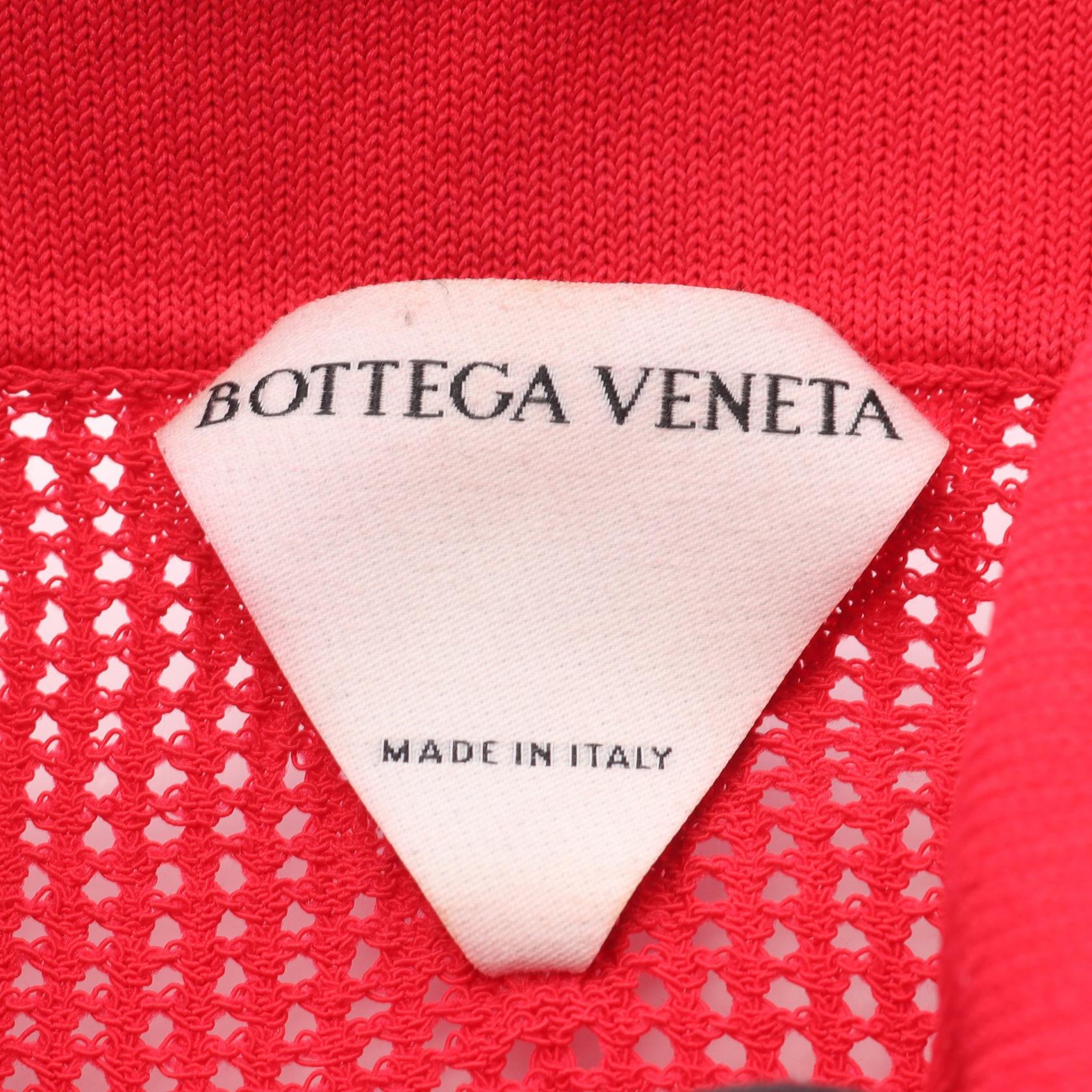 BOTTEGA VENETA コットン 長袖 カーディガン ピンク 36 新品同様 フレームワーク ピンク 畔Vネックコットンカーディガン 長袖