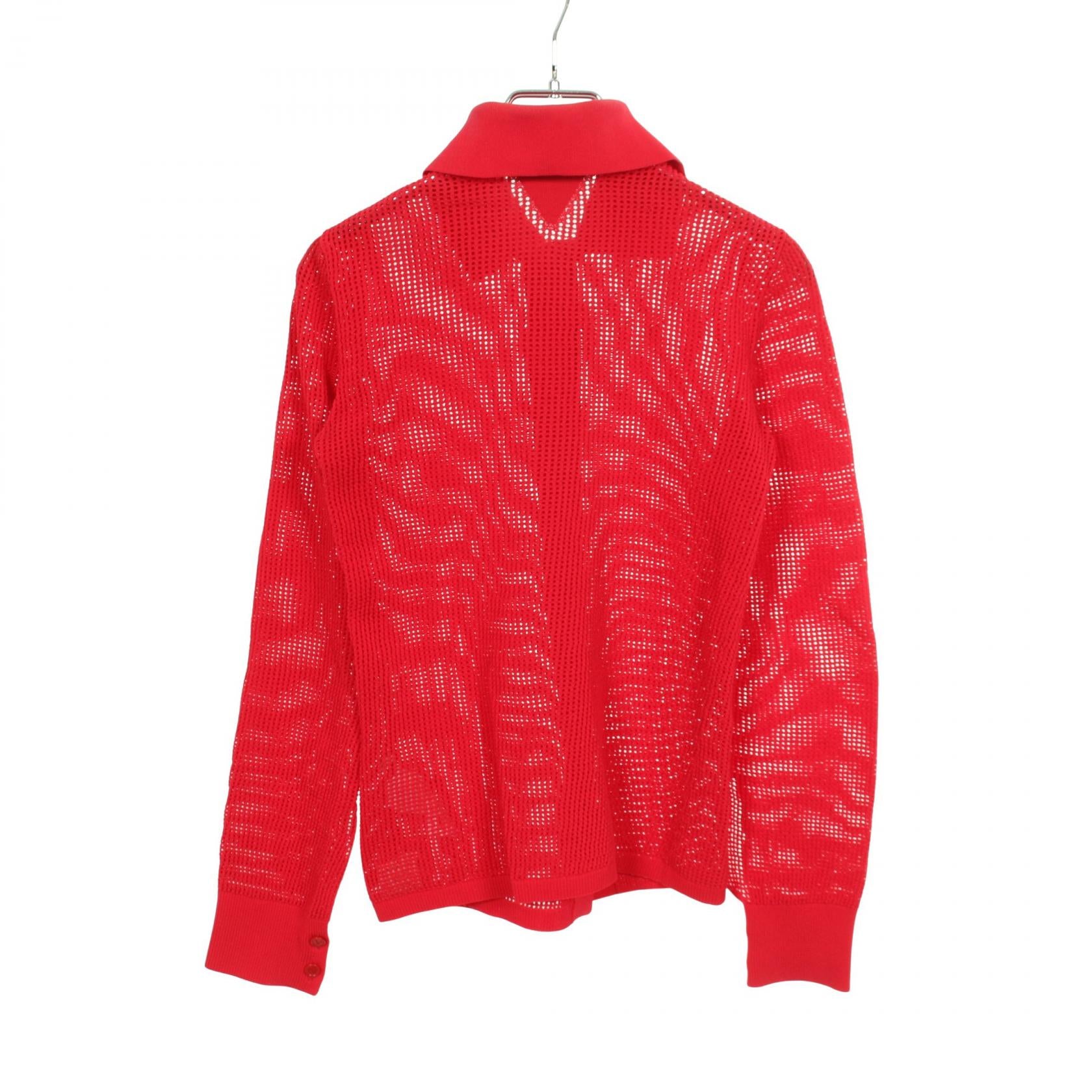 BOTTEGA VENETA コットン 長袖 カーディガン ピンク 36 Bottega Veneta Cotton Twill Crop Jacket With Removable Intrecciato