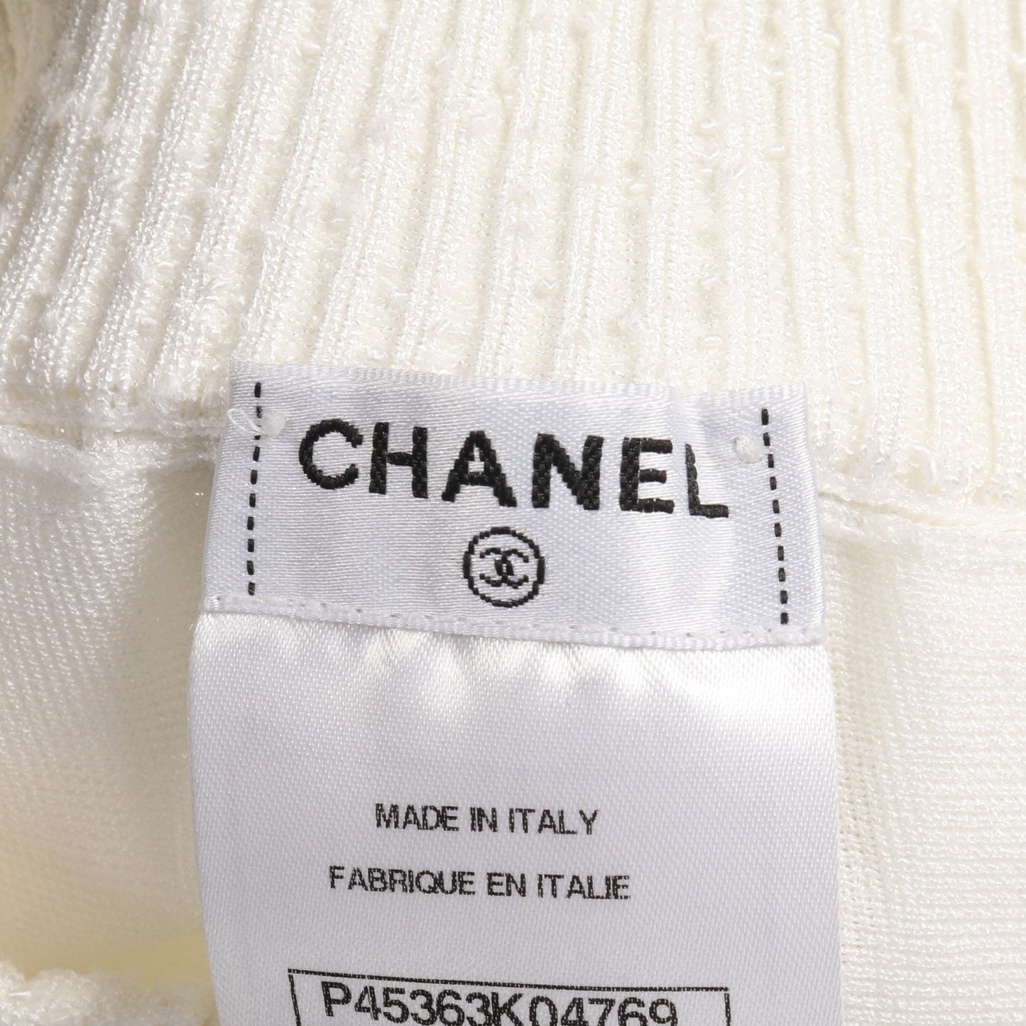 ココマークボタン レース スカート ビスコース ホワイト シャネル ボトムス CHANEL