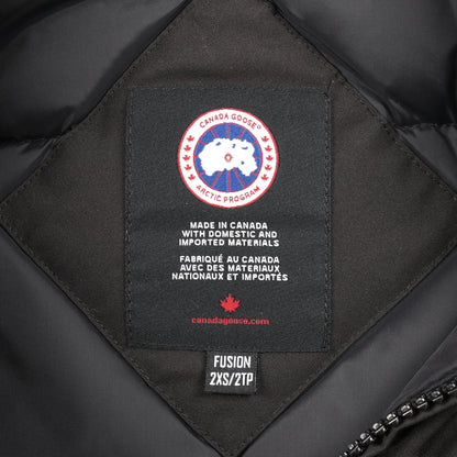 ヴィクトリアパーカ ダウンコート ブラック フード付き カナダグース アウター CANADA GOOSE