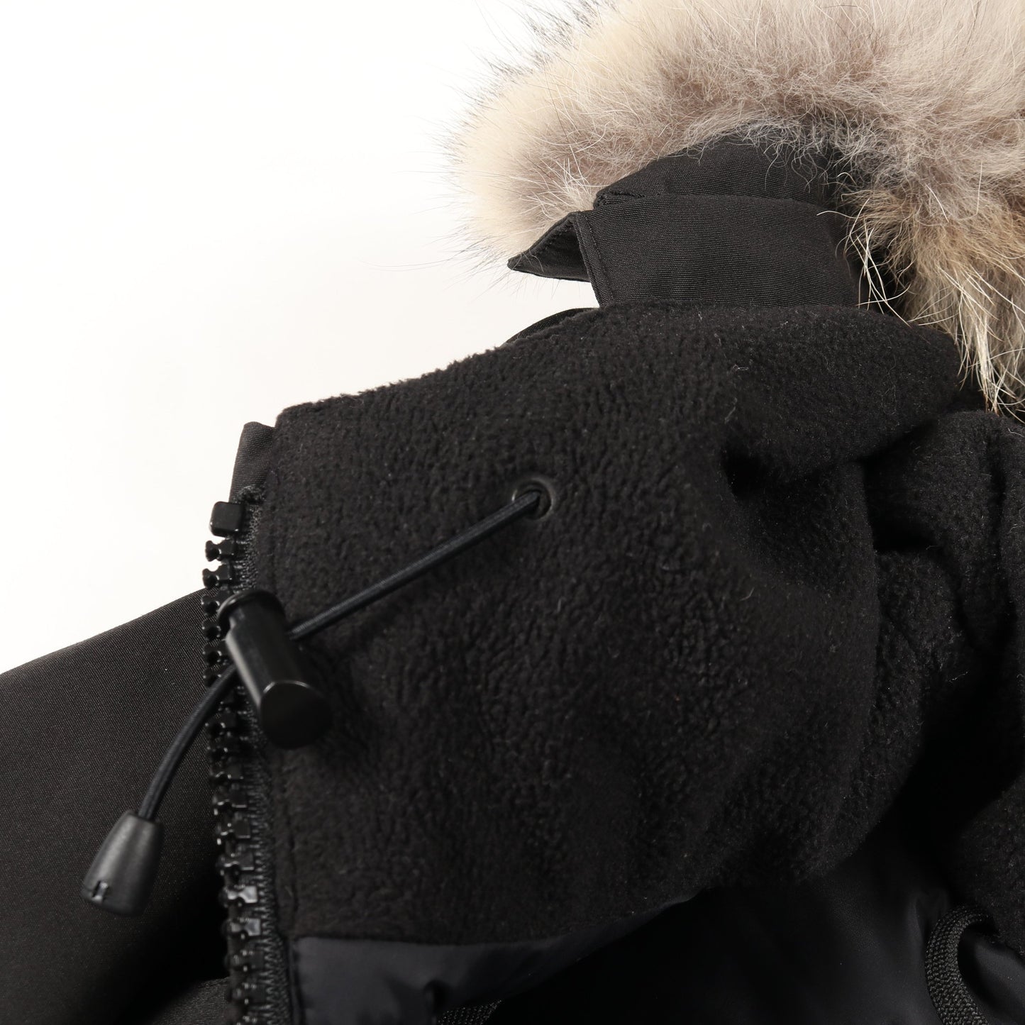 ヴィクトリアパーカ ダウンコート ブラック フード付き カナダグース アウター CANADA GOOSE